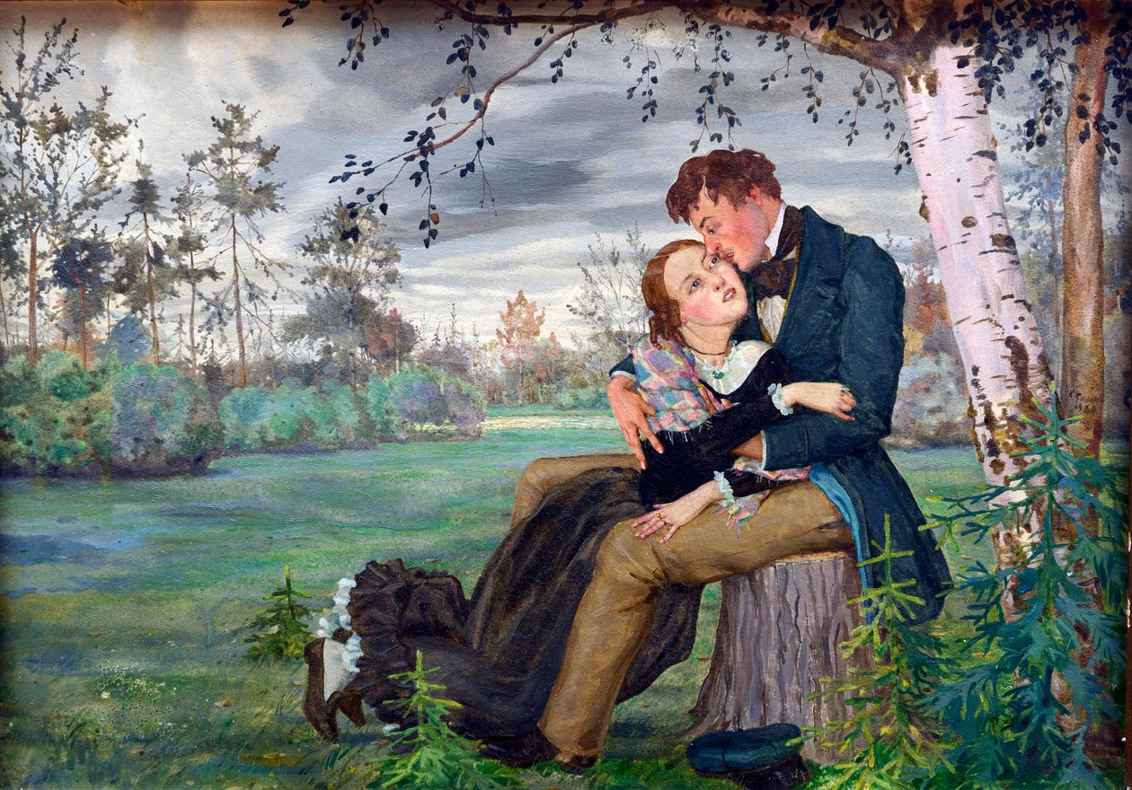 Los Amantes de Konstantin Andreevic Somov