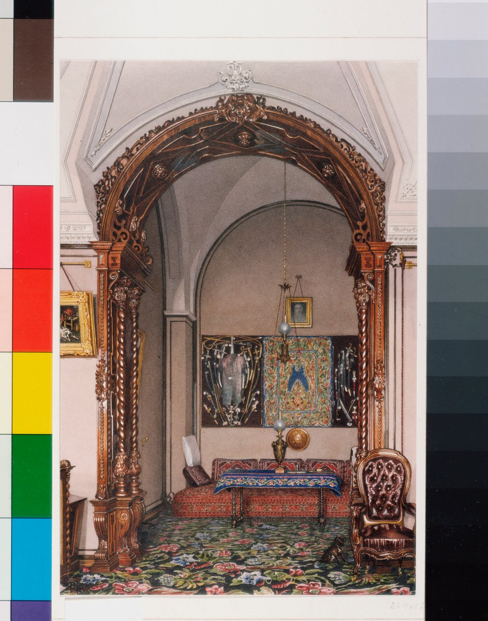 Interiores del Palacio de Invierno (Palais d
