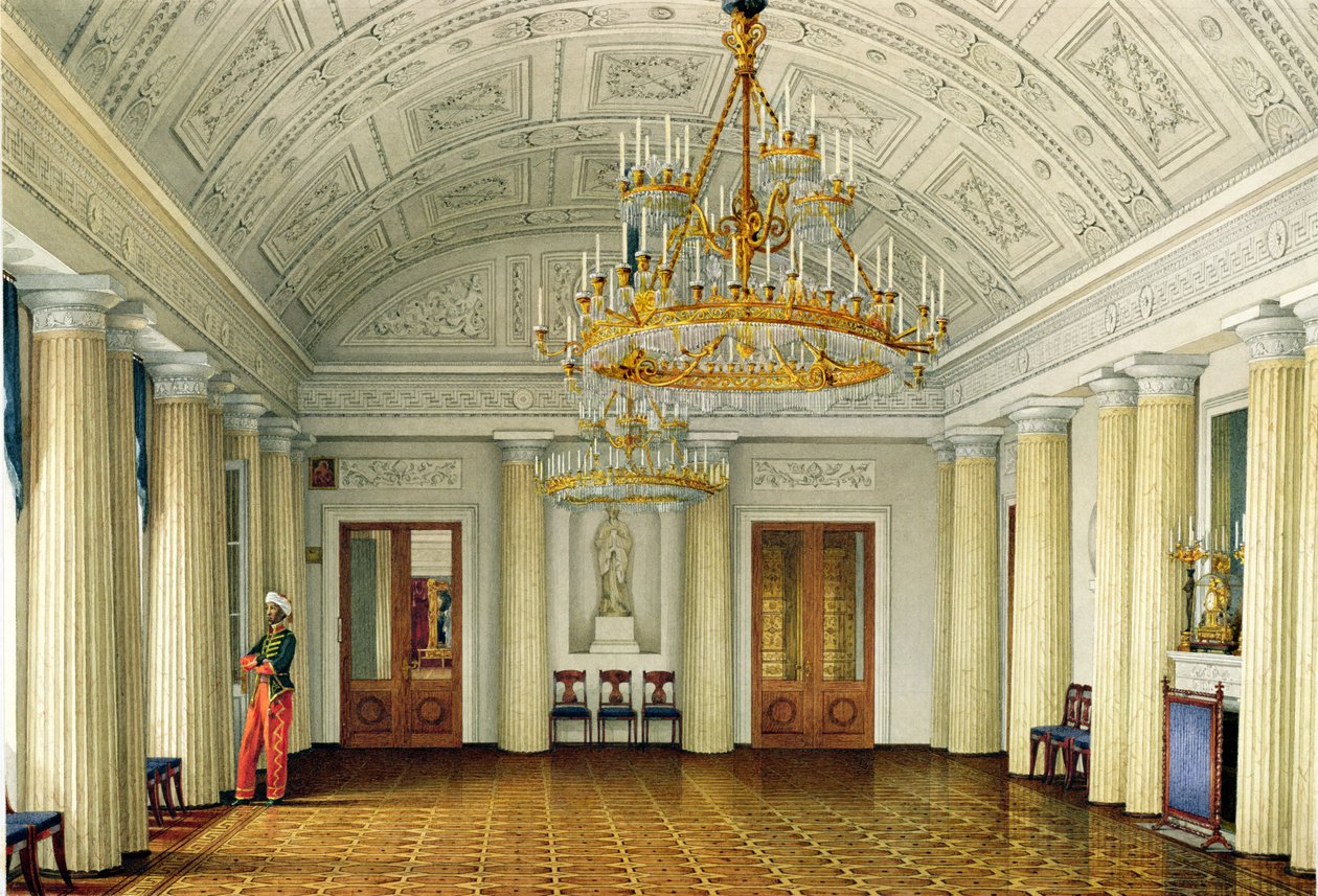 El Salón Moro, el Palacio de Invierno de Konstantin Andreyevich Ukhtomsky