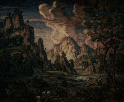 Paisaje Clásico de Konstantin Fedorovich Bogaevsky