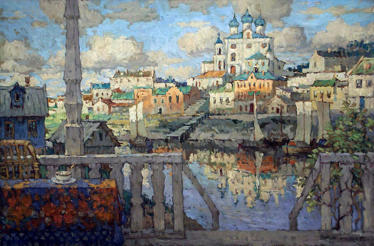 Pskov, 1915 de Konstantin Ivanovich Gorbatov