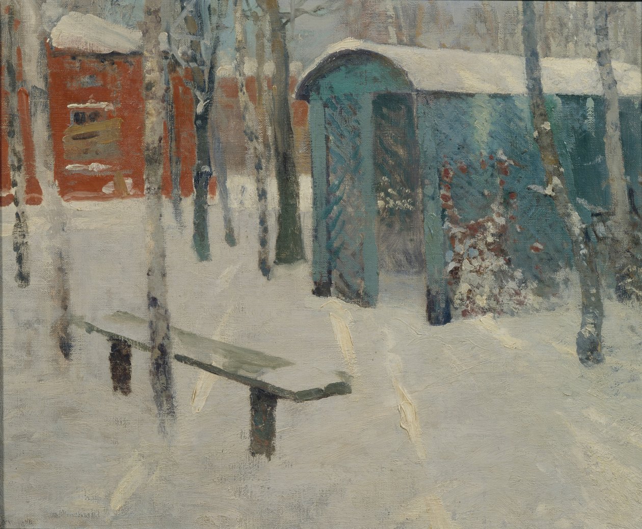 Nieve temprana de Konstantin Konstantinovich Pervukhin