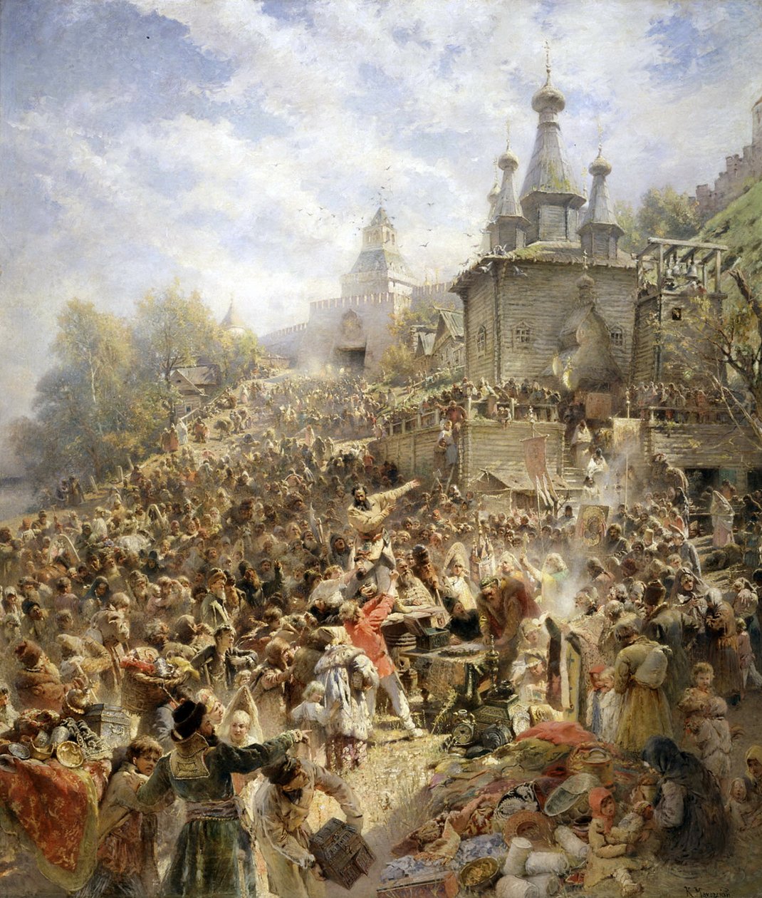 Llamamiento de Minin de Konstantin Makovsky