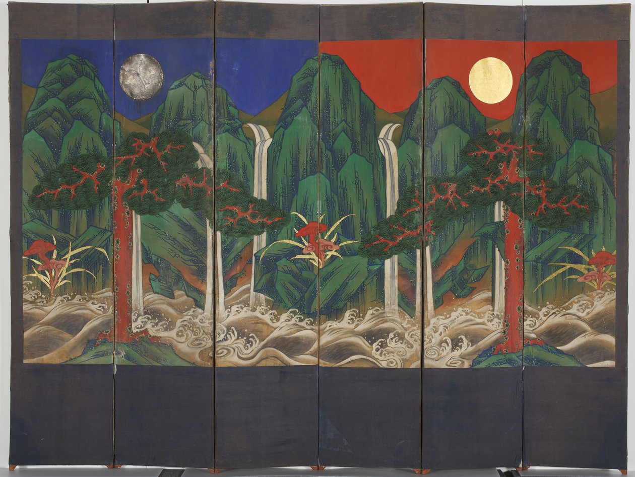 Paisaje de Korean School
