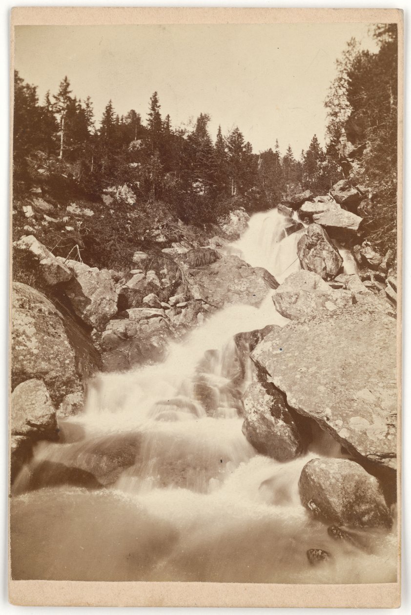 Cascada de Studenovodský de Károly Divald