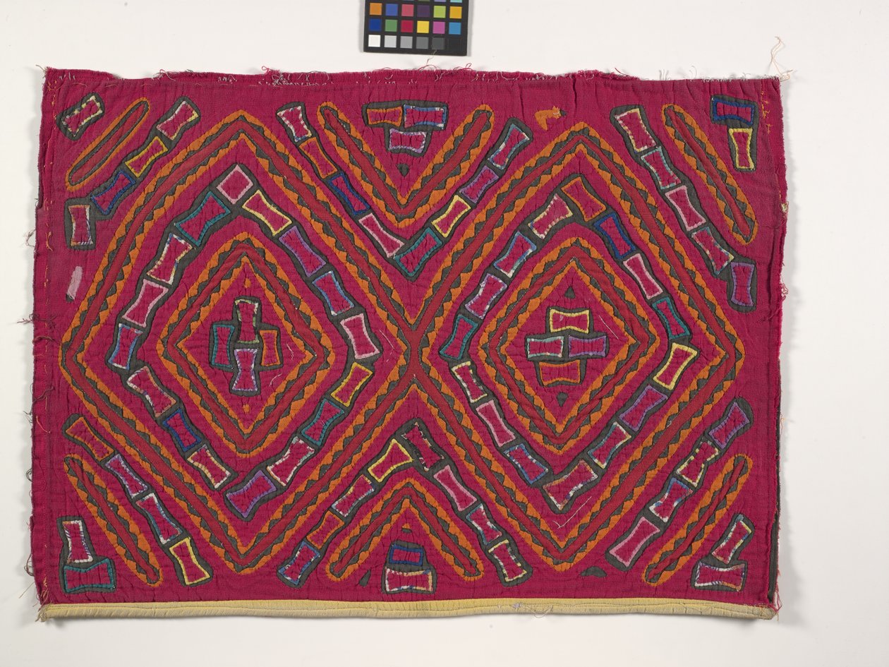 Panel camisero (Mola) (foto) de Kuna Indian Culture