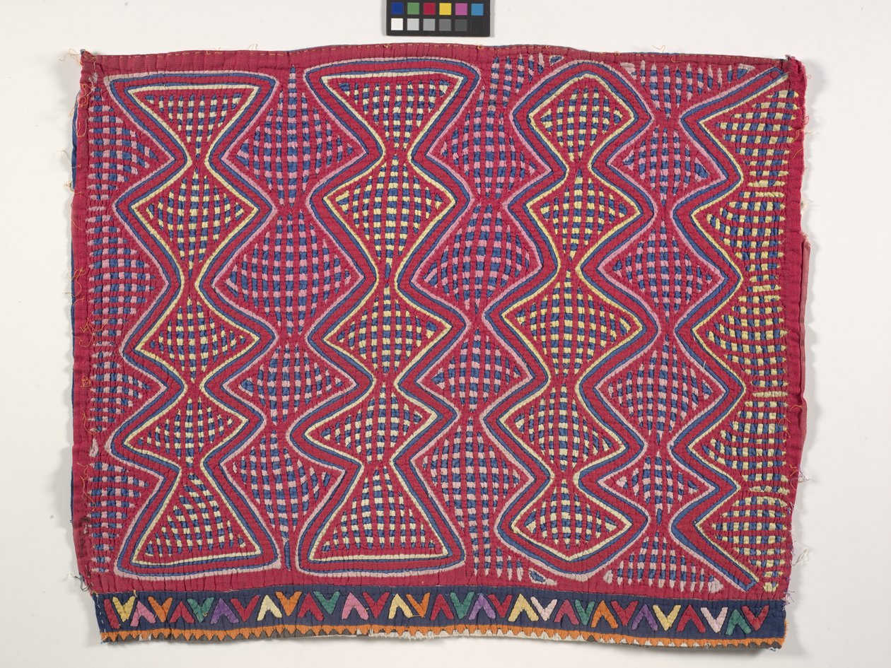 Panel camisero (Mola) (foto) de Kuna Indian Culture