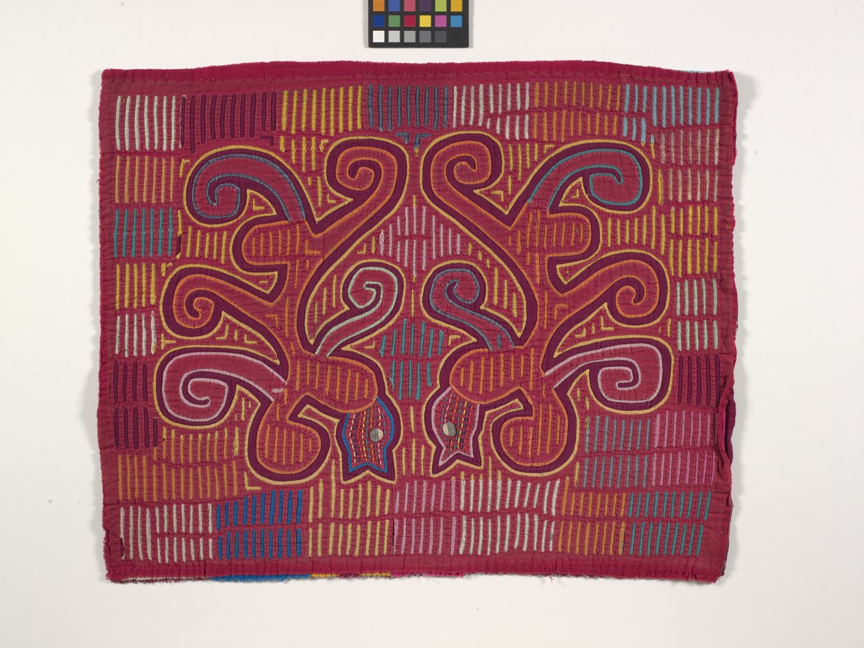 Panel camisero (Mola) (foto) de Kuna Indian Culture