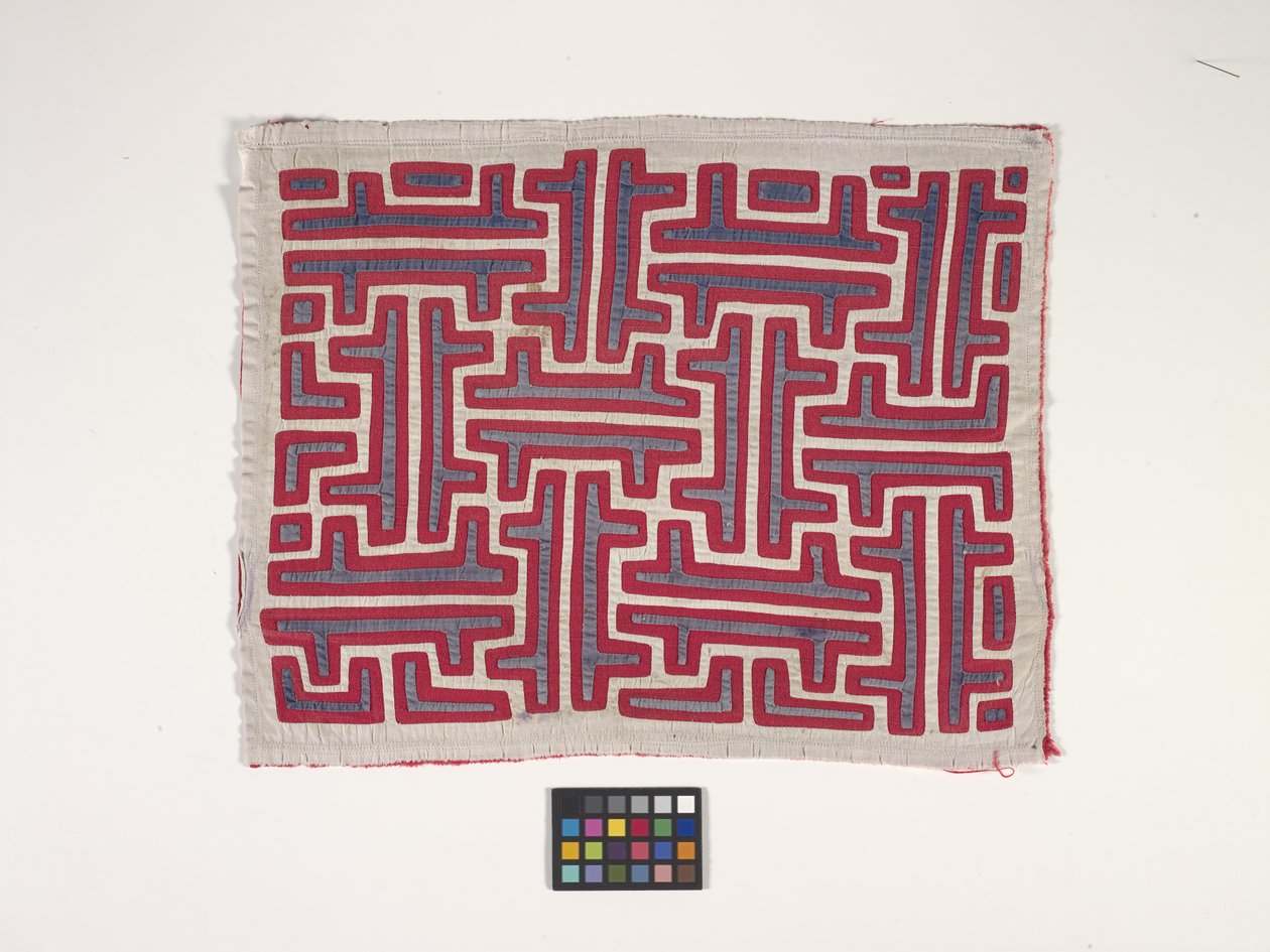 Panel camisero (Mola) (foto) de Kuna Indian Culture