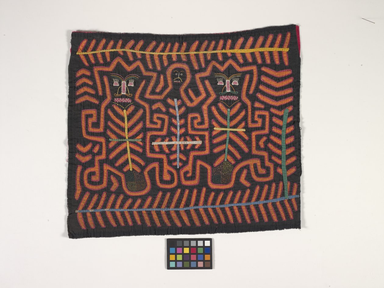 Panel camisero (Mola) (foto) de Kuna Indian Culture