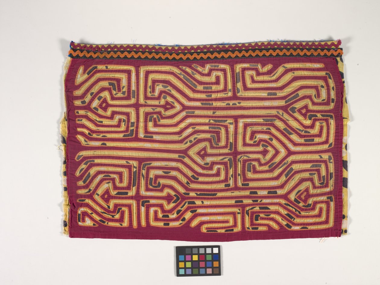 Panel camisero (Mola) (foto) de Kuna Indian Culture
