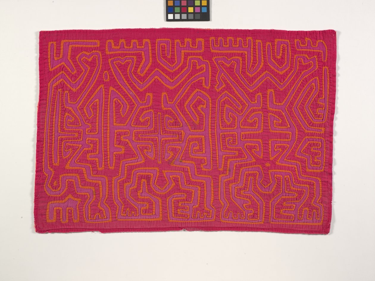 Panel camisero (Mola) (foto) de Kuna Indian Culture
