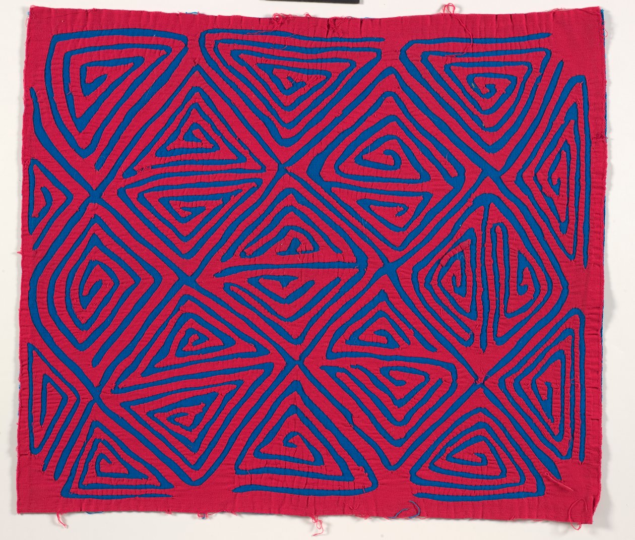 Panel de camisa (mola), c.1950 (algodón aplicado) de Kuna Indian Culture