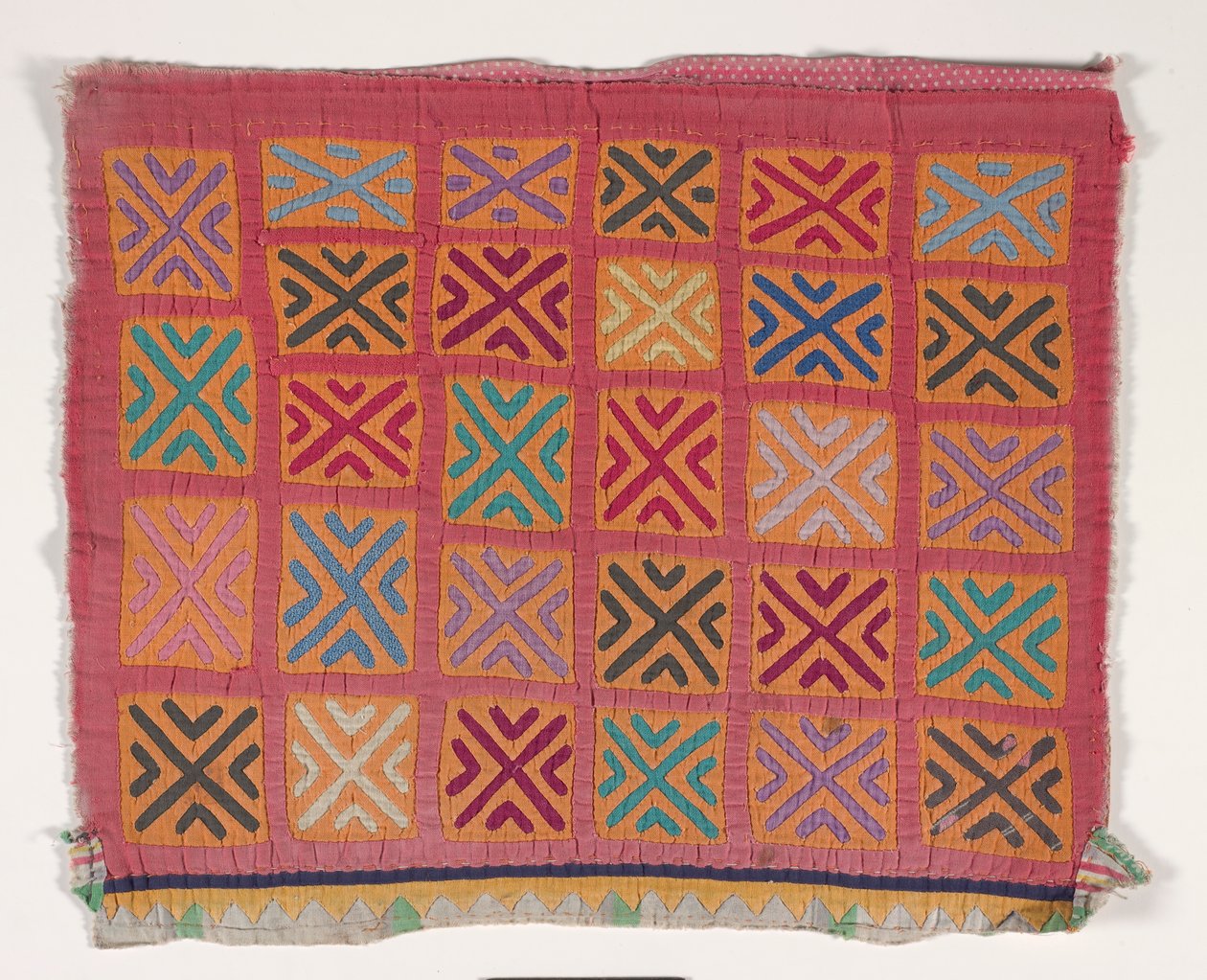 Panel de camisa (mola) (algodón aplicado) de Kuna Indian Culture
