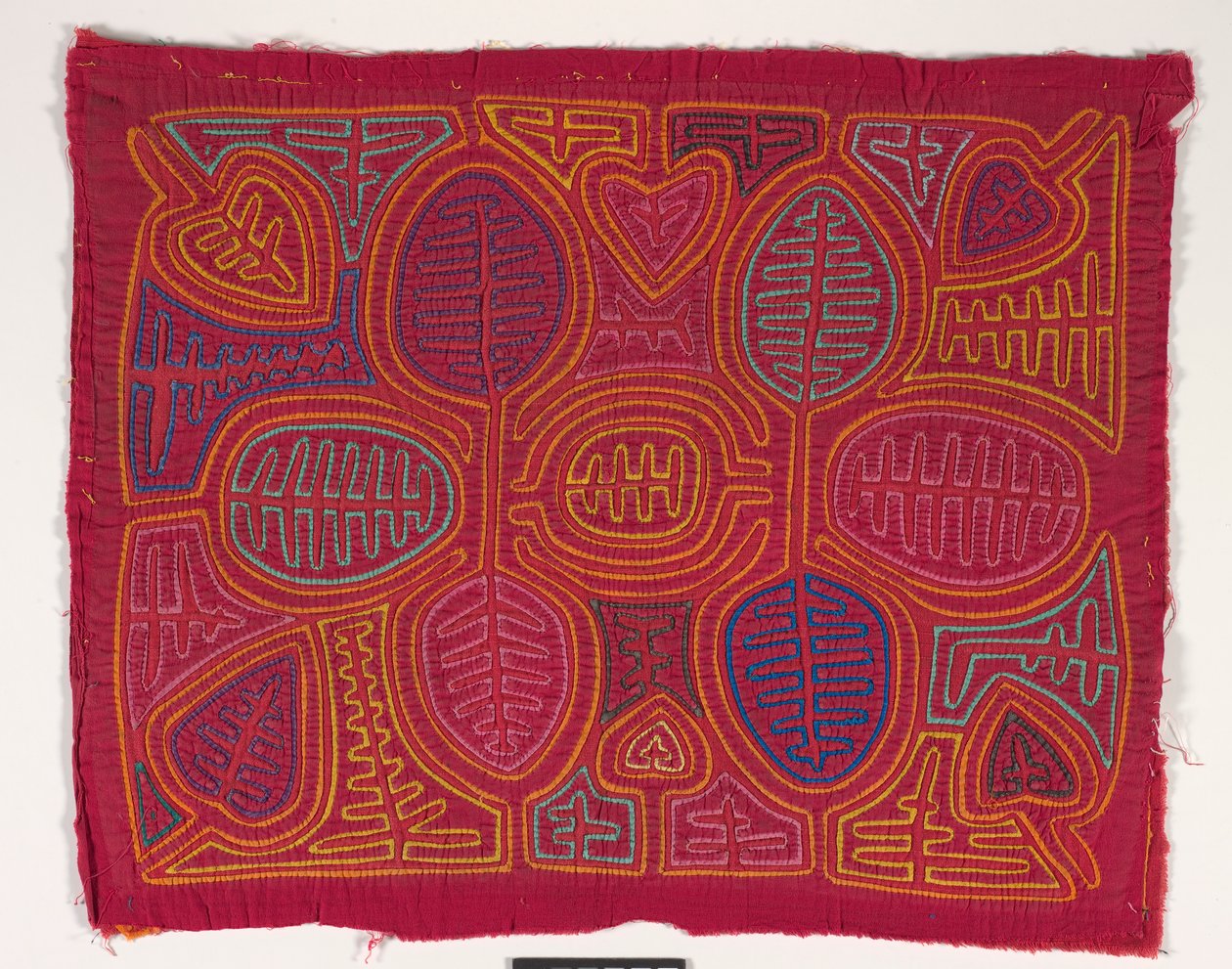 Panel de camisa (mola) (algodón aplicado) de Kuna Indian Culture