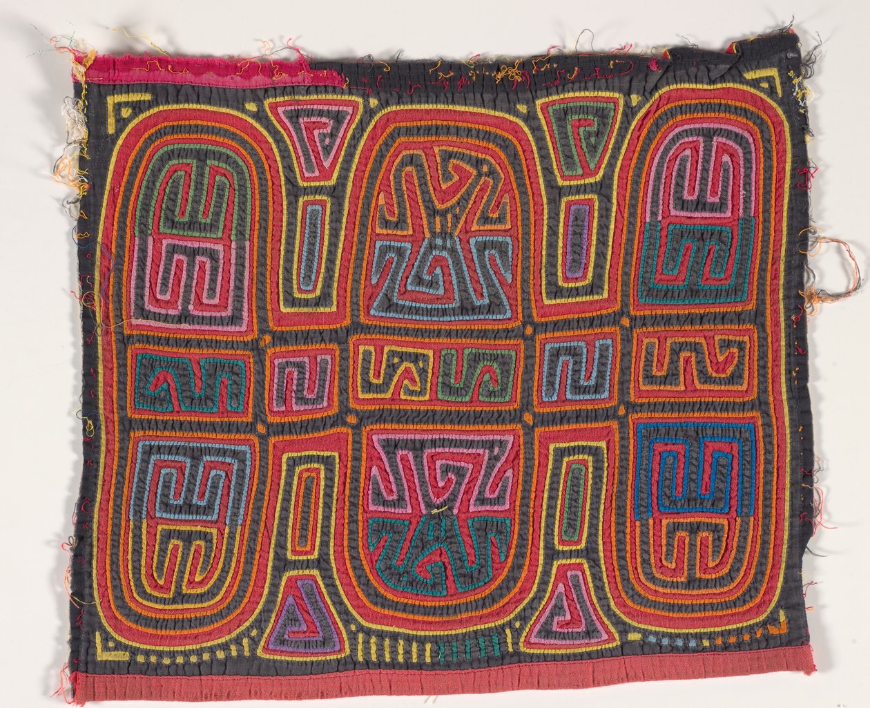 Panel de camisa (mola) (algodón aplicado) de Kuna Indian Culture