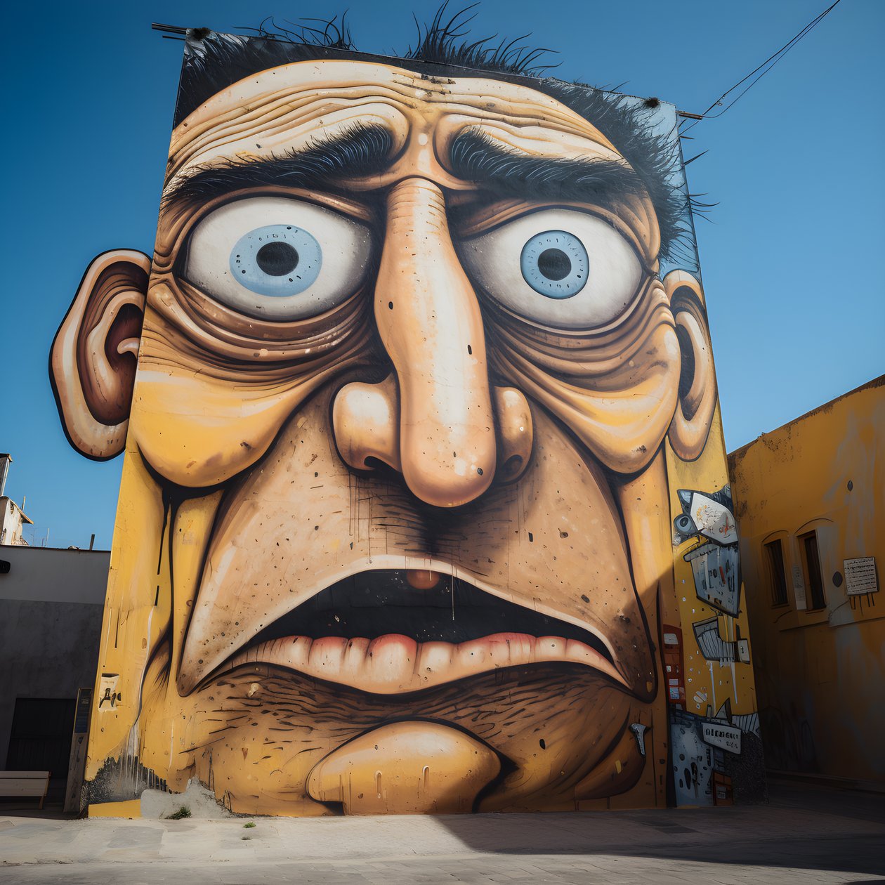 200 años de edad Ogro gigante cara linda 4 de Kurt Heppke