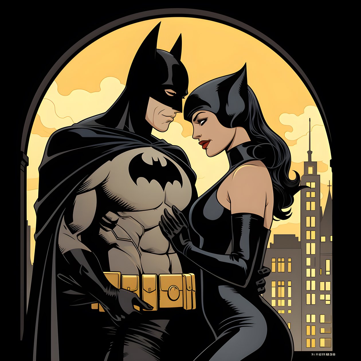 Batman y Catwoman 3 de Kurt Heppke