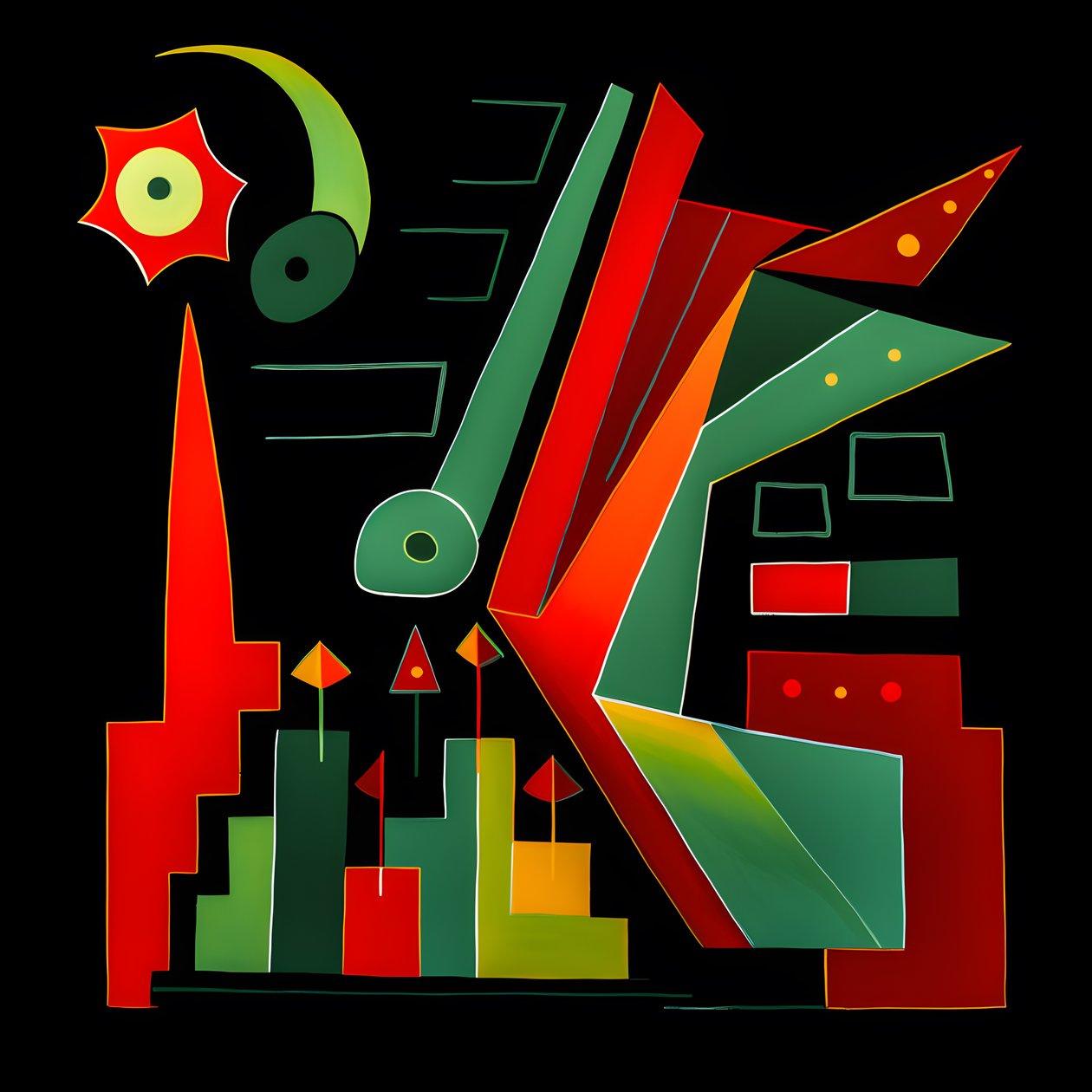 Una oficina estilo Picasso tendencia 2 de Kurt Heppke