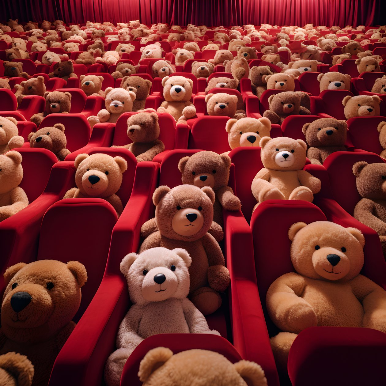 Millones de ositos de peluche en un cine 3 de Kurt Heppke