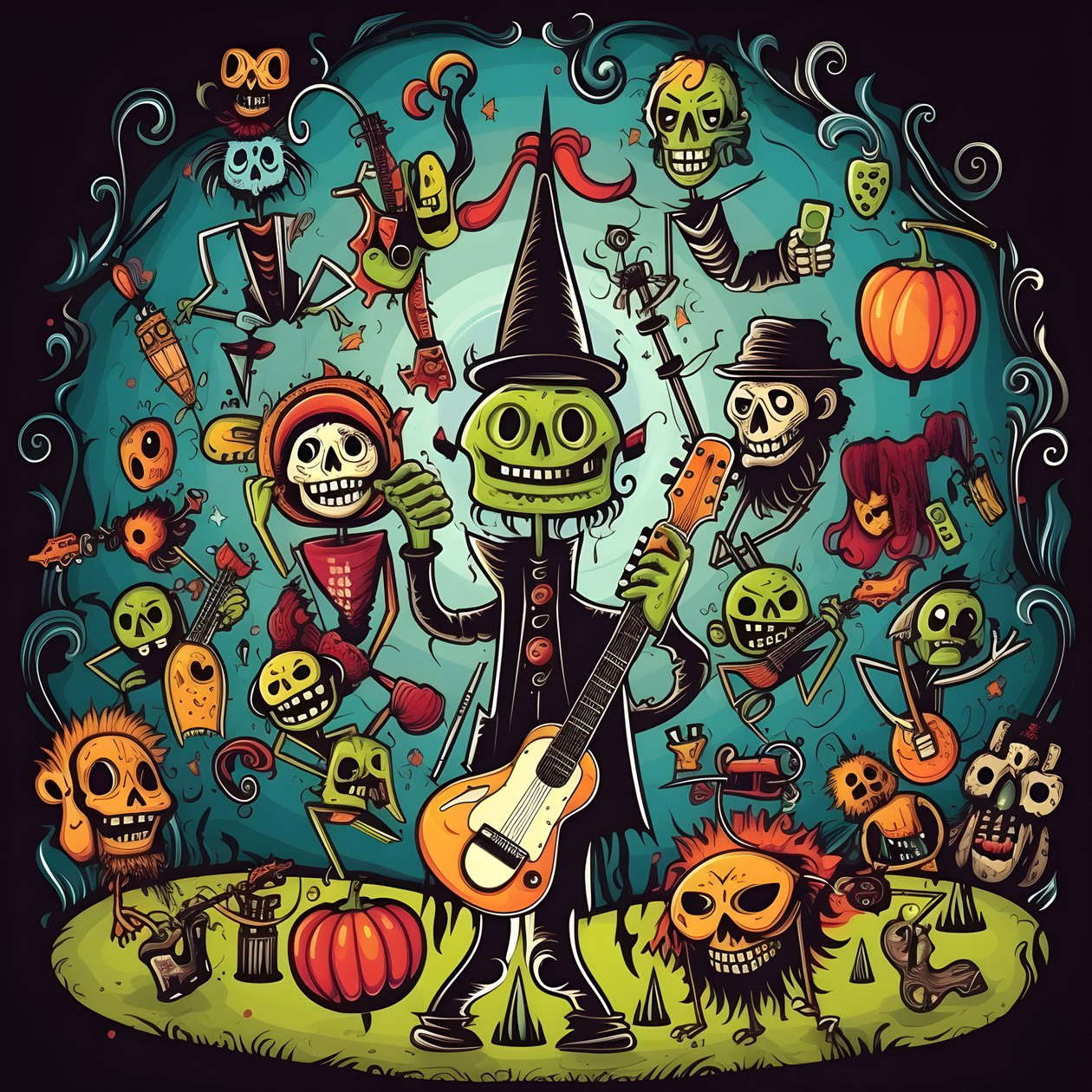  Los monstruos tocan instrumentos. 3 de Kurt Heppke