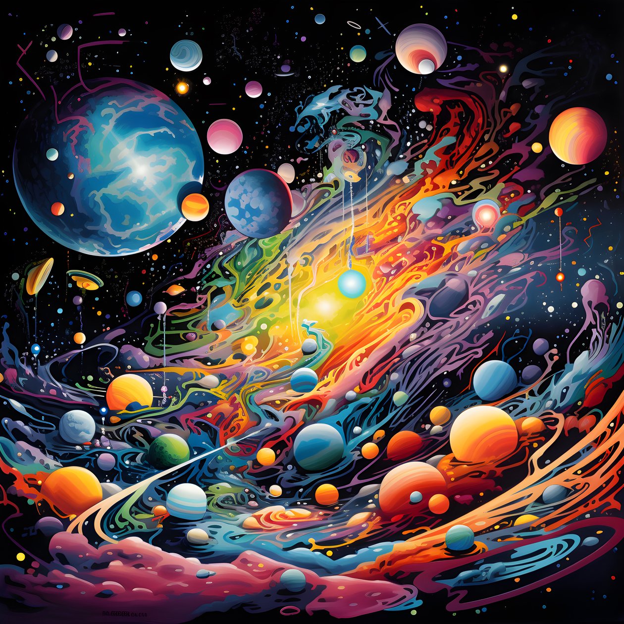 Planetario en el espacio 4 de Kurt Heppke