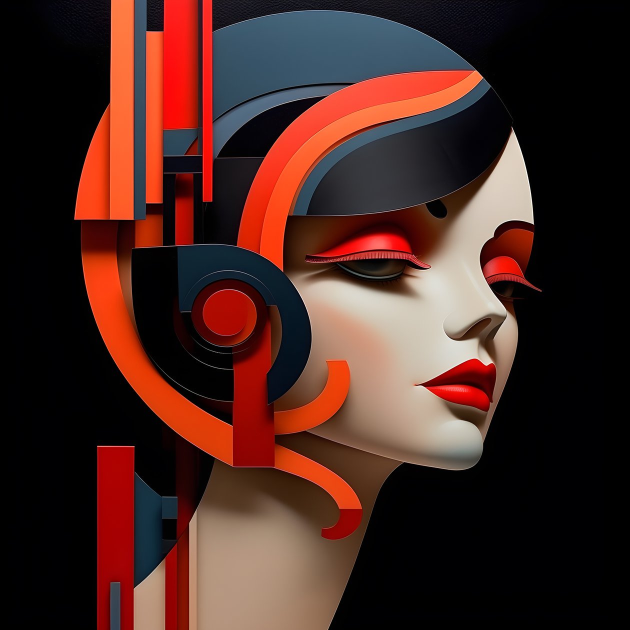 Diseño surrealista de personajes 2 de Kurt Heppke