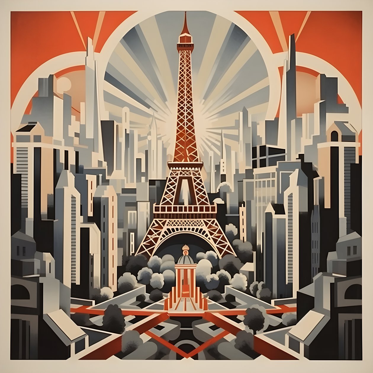 Cartel publicitario, París, Francia 2 de Kurt Heppke