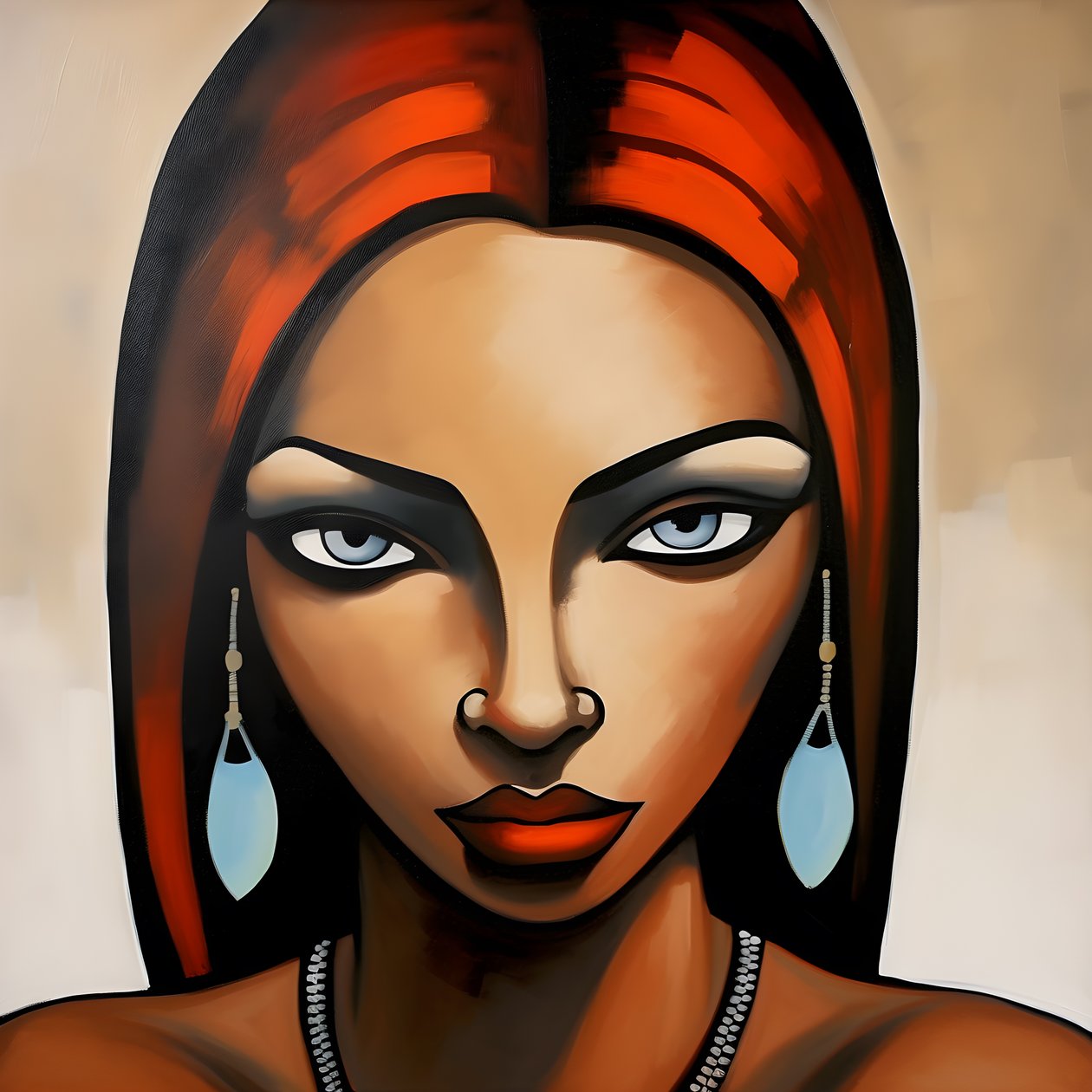 mujer africana 1 de Kurt Heppke
