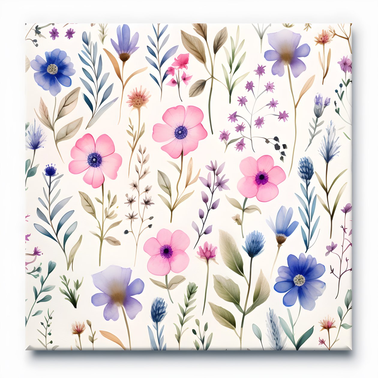 aquarell boho floral flores silvestres 3 de Kurt Heppke