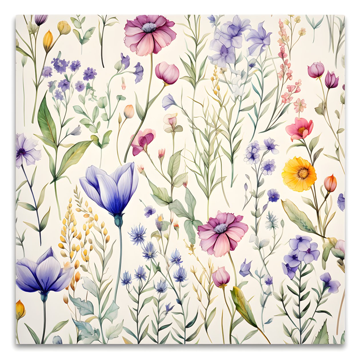 aquarell boho floral flores silvestres 4 de Kurt Heppke