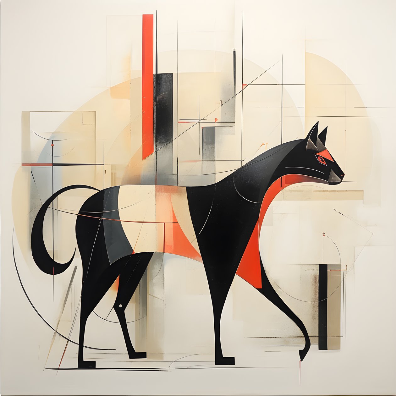 caballo gato 1 de Kurt Heppke