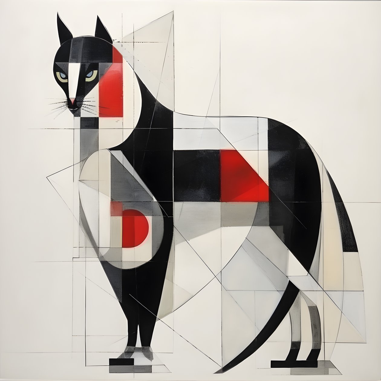 caballo gato 3 de Kurt Heppke