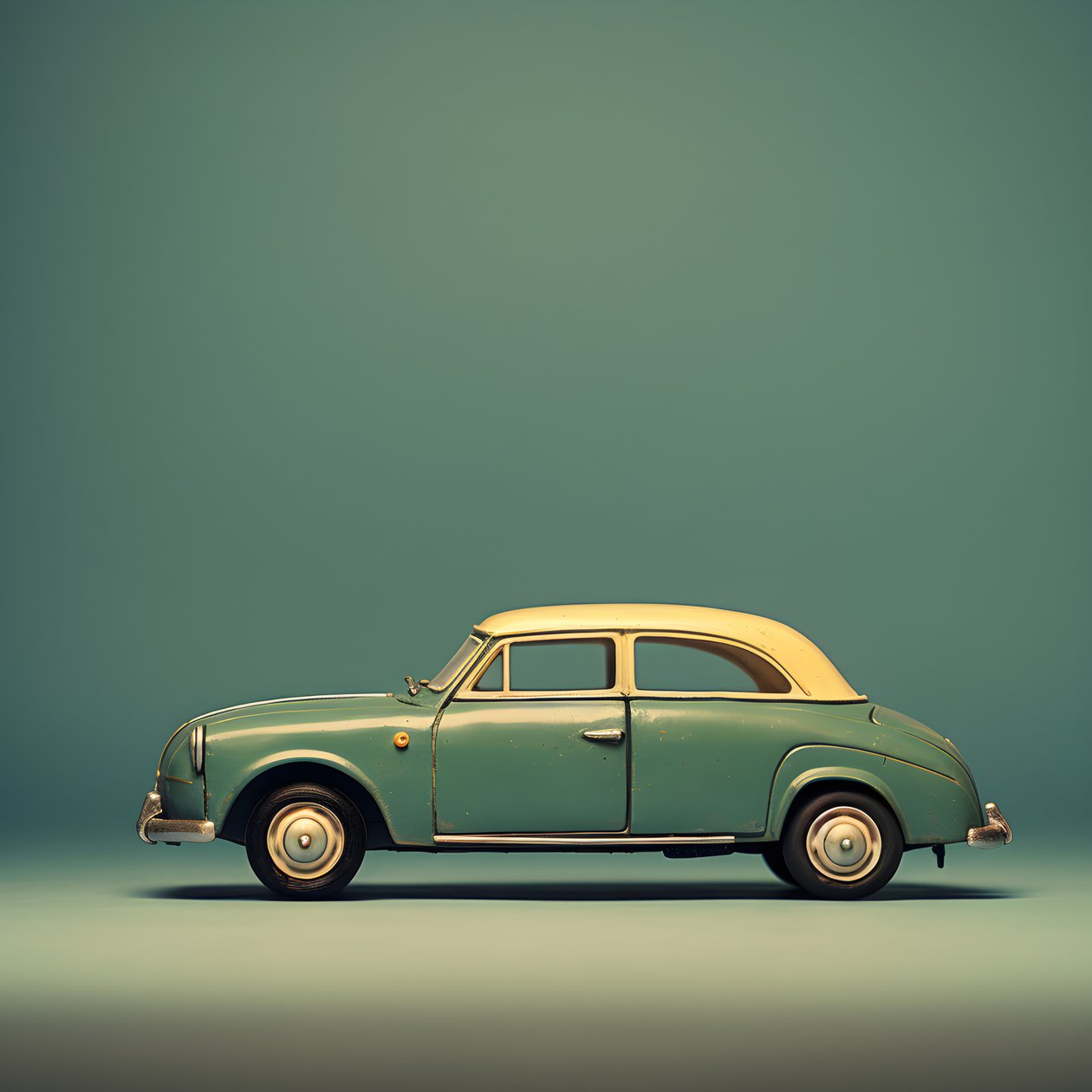 un coche grande y uno pequeño 1 de Kurt Heppke