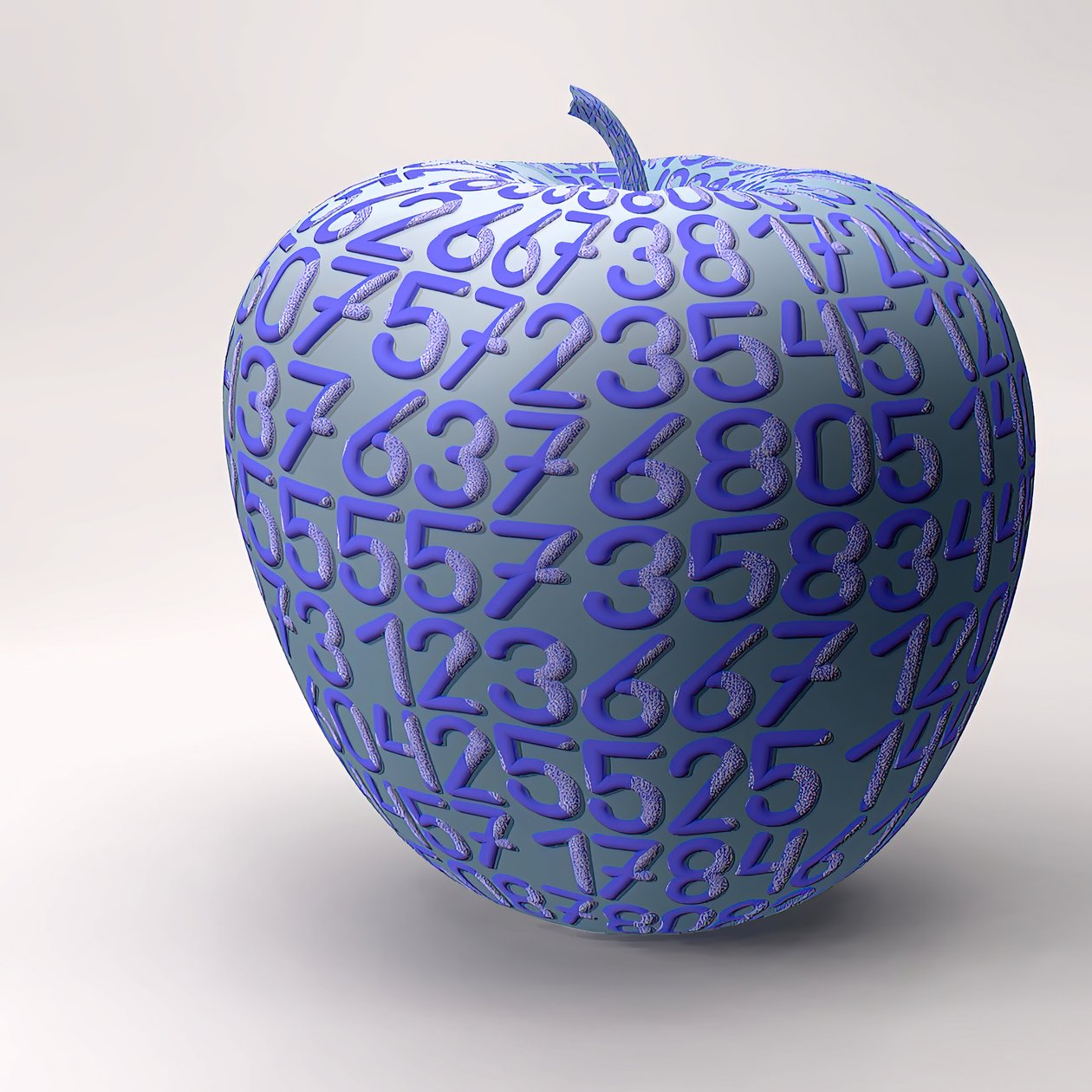 manzana enmarcada con letras III de Kurt Heppke
