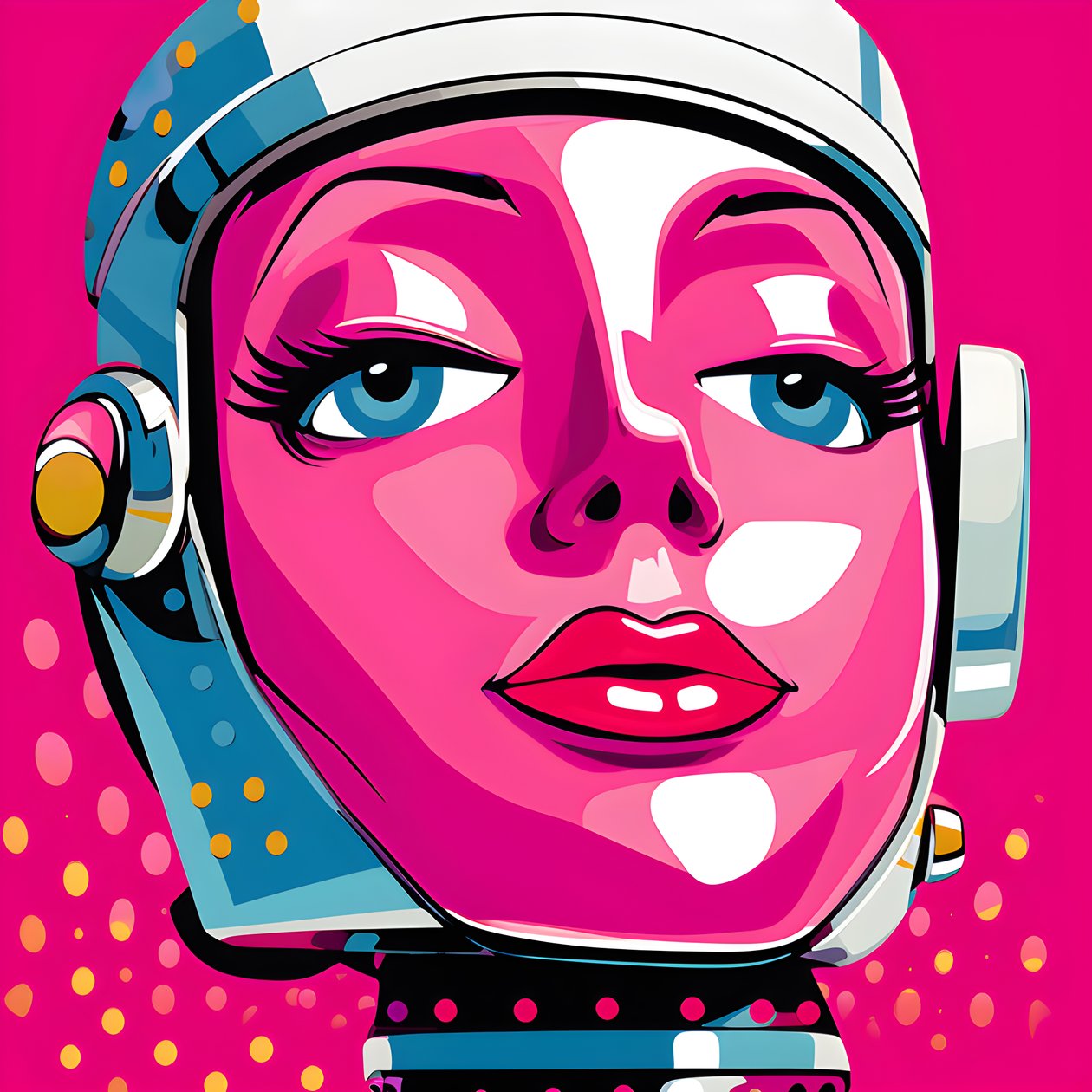 labios rosa picante 1 de Kurt Heppke