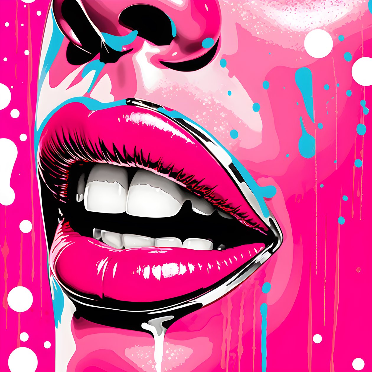 labios rosa picante 3 de Kurt Heppke