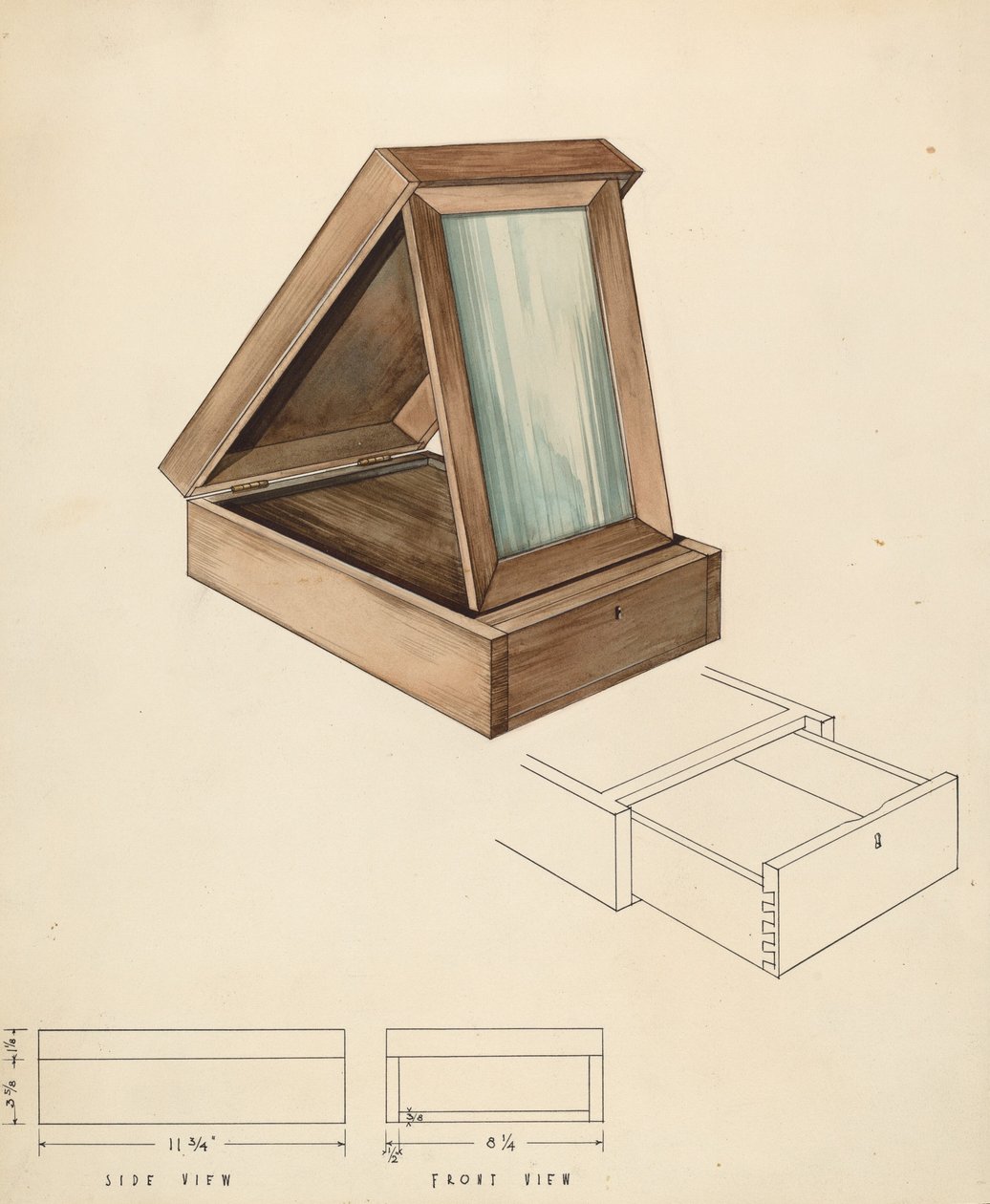 Bishop Hill: Estuche de vestir de Kurt Melzer