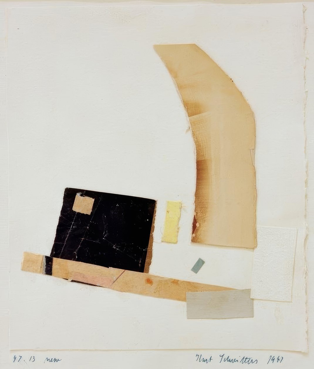 47. 13 nuevo de Kurt Schwitters