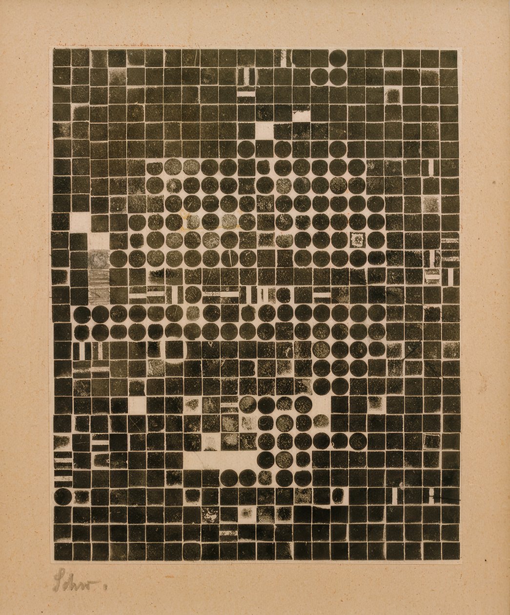 La cuadratura del círculo - ¡resuelto! de Kurt Schwitters