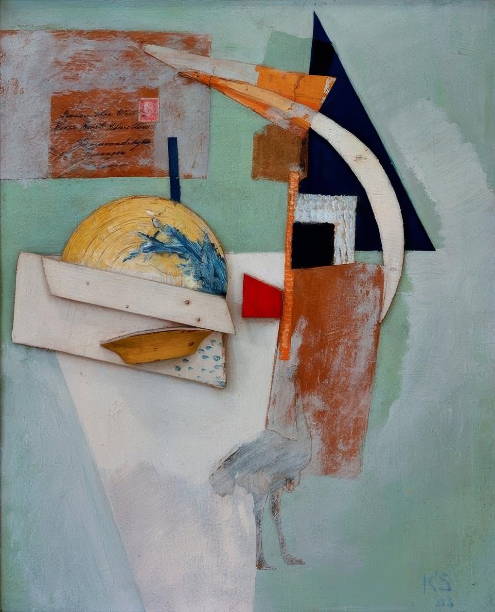 Media luna Ugelvik de Kurt Schwitters