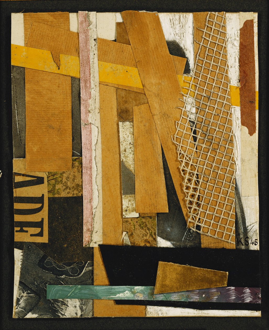 Imagen Merz de Kurt Schwitters