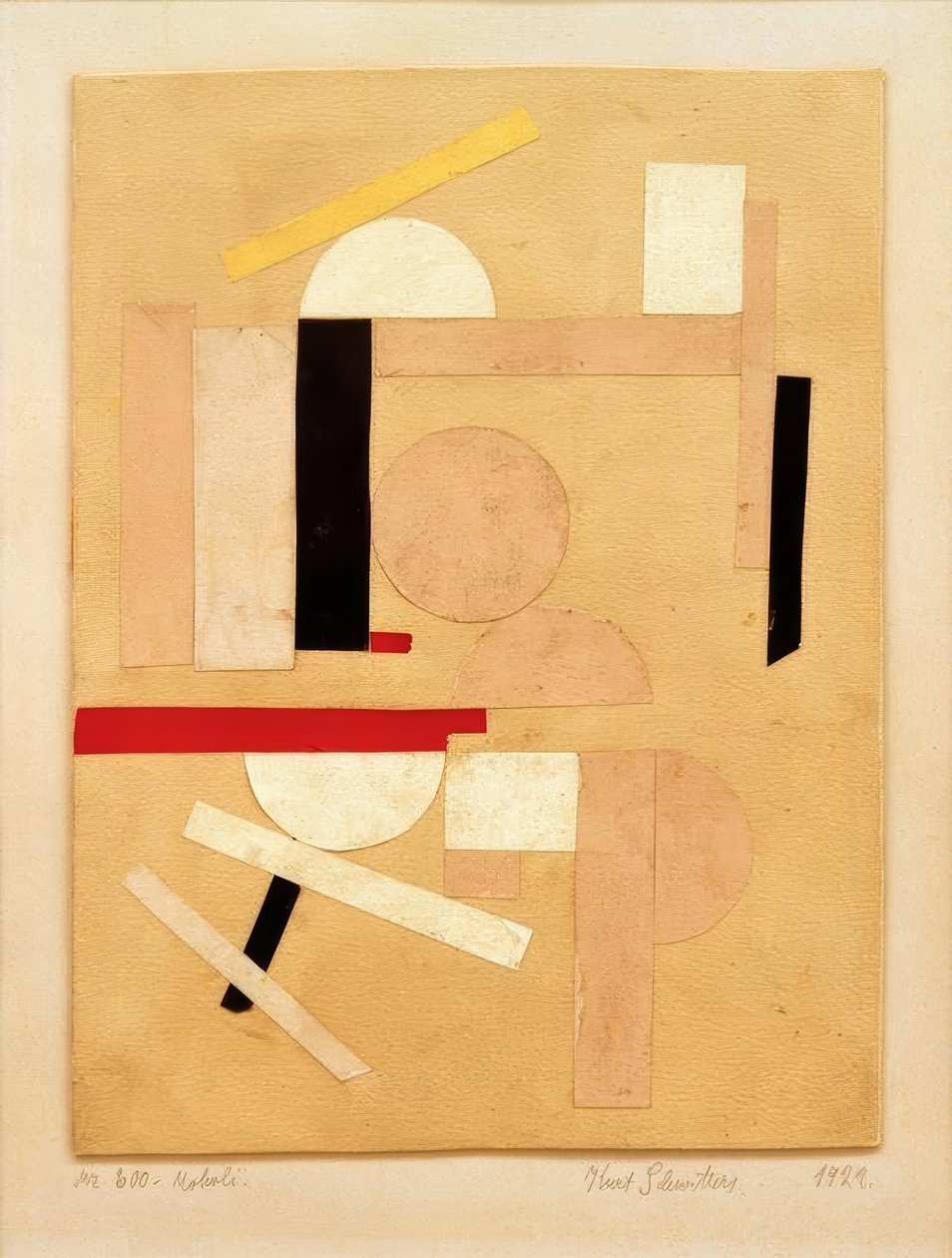 Mz. 600. Moholi. de Kurt Schwitters