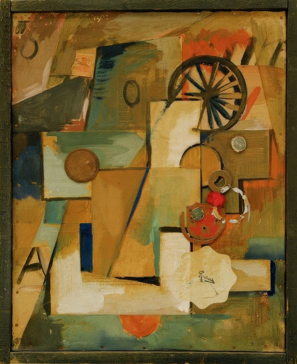 Sin título (tu fresco fiel) de Kurt Schwitters