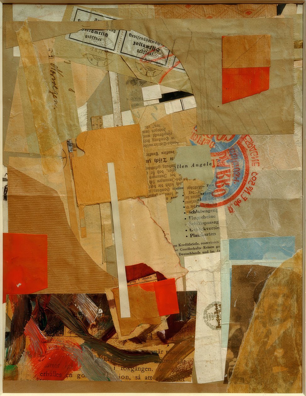 Abierto por aduana de Kurt Schwitters