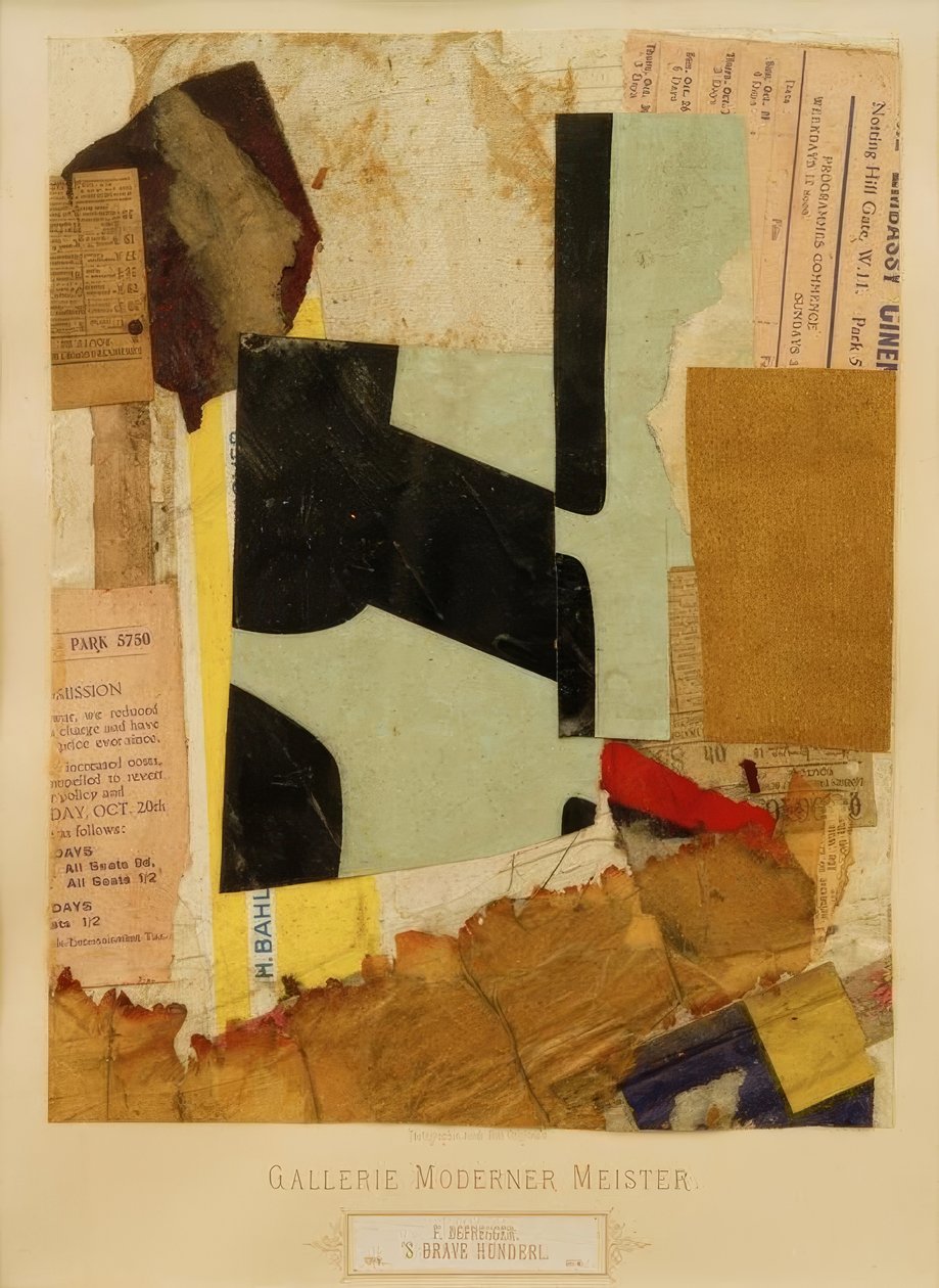 El valiente perrito de Kurt Schwitters