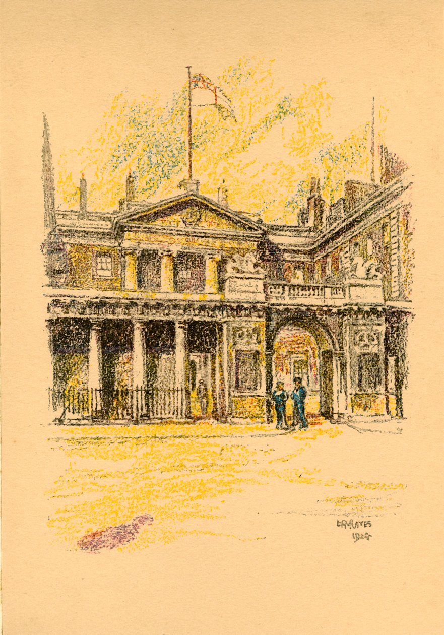 El Almirantazgo, Whitehall, Londres, 1924 de L. A. Hayes