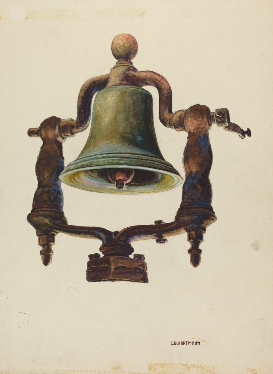 Campana de Locomotora de L. B. Hartmann