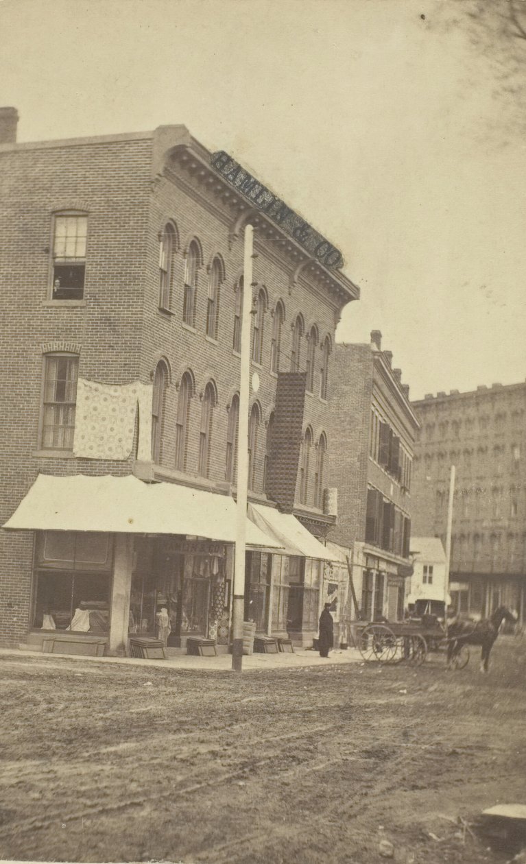 Tienda Hamlin & Co., finales del siglo XIX de L. Thompson