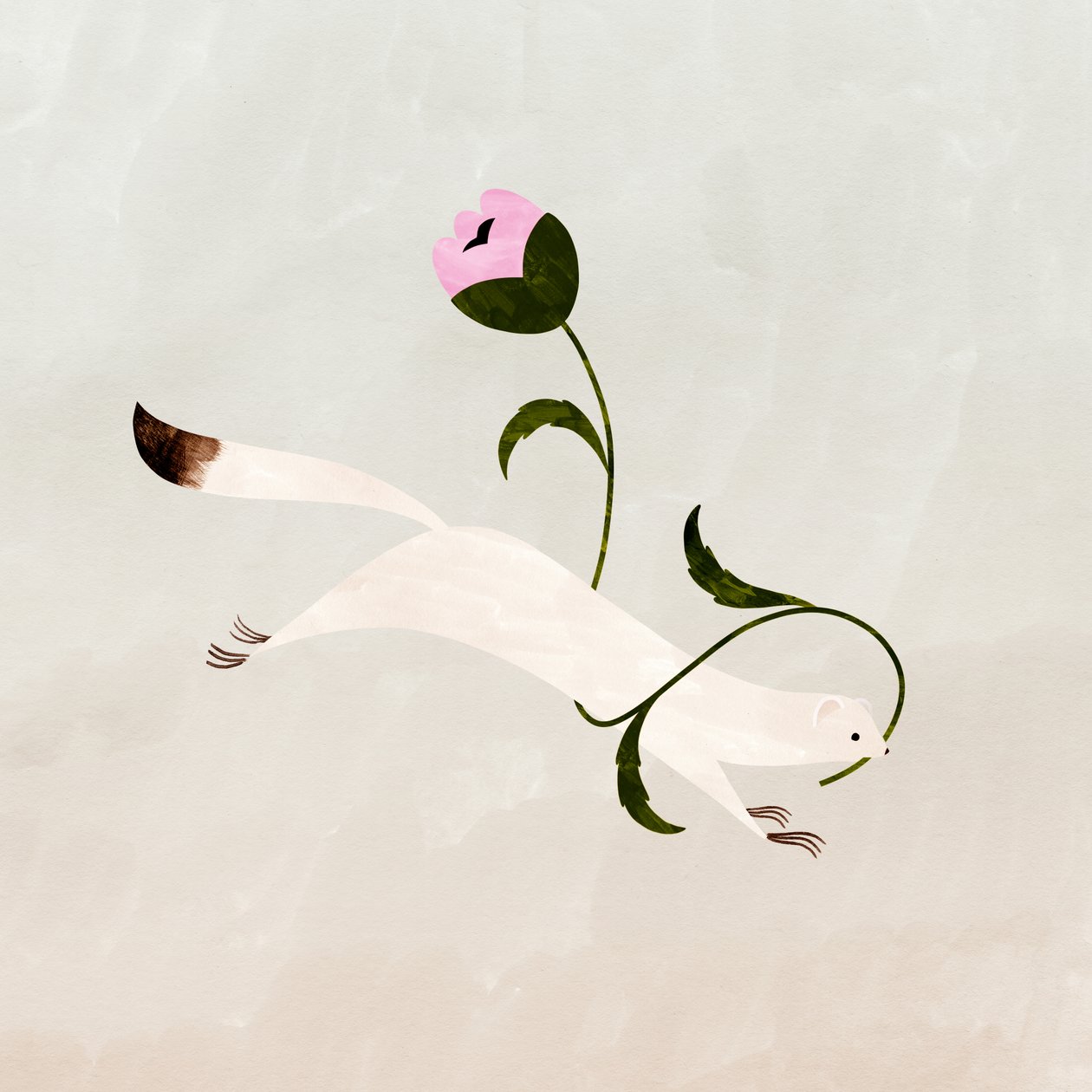 Recogida de flores, 2021 de Léa Le Pivert